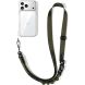 Ремешок для смартфона Tech-Protect C9S Rope Crossbody - Army Green. Фото 2 из 9