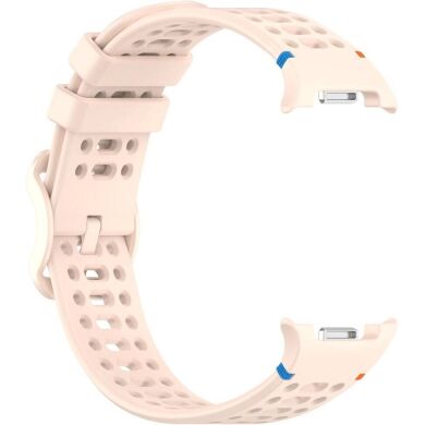 Ремешок Reframe Holes Design для Samsung Galaxy Watch 8 (40/44mm) / 8 Classic - Pink