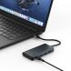 USB HUB Belkin Multiport Adapter Type-C to Type-C + 2USB + HDMI (AVC019ttDG-RL) - Dark Gray