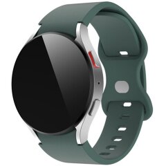 Ремінець Deexe Color Strap для годинників з шириною кріплення 20мм - Blackish Green