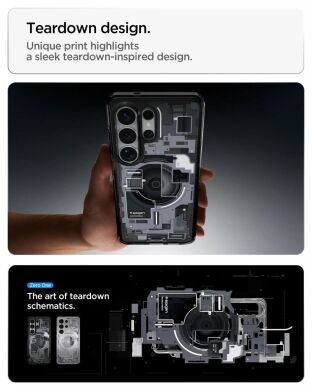 Защитный чехол Spigen Ultra Hybrid Zero One (MagFit) для Samsung Galaxy S26 Ultra (S948) ACS10683 - One White