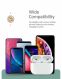 Беспроводное зарядное устройство USAMS US-CD120 2 in 1 Magnetic Wireless Charger (10W) - White. Фото 10 из 13