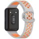 Ремінець Deexe Dot Color для Samsung Galaxy Fit 3 - Grey / Orange