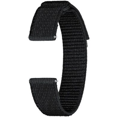 Оригинальный ремешок Fabric Band (S/M) для Samsung Galaxy Watch 4 / 4 Classic / 5 / 5 Pro / 6 / 6 Classic (ET-SVR93SBEGEU) - Black