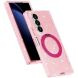Защитный чехол Reframe Glitter Stand Case для Samsung Galaxy Fold 8 Ultra - Pink. Фото 2 из 5