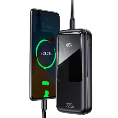 Зовнішній акумулятор Usams US-CD177 PB58 Dual QC + PD Digital Display 22.5W (20000mAh) - Black