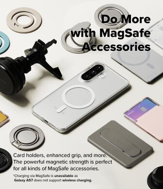 Захисний чохол Ringke Fusion Magnetic для Samsung Galaxy A57 (A576) 8800328817944 - Clear