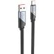 Кабель Hoco U119 USB to Type-C (5A, 1.2m) - Black. Фото 1 из 5