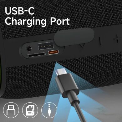Портативная акустика WIWU H5 Thunder - Black