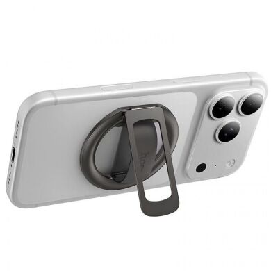 Магнитное кольцо-держатель Hoco GH10 - Metal Gray