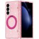 Защитный чехол Reframe Glitter Stand Case для Samsung Galaxy Fold 8 Ultra - Pink. Фото 3 из 5