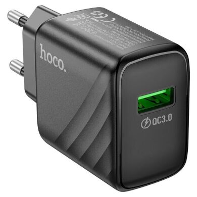 Сетевое зарядное устройство Hoco CS21A QC3.0 (18W) - Black