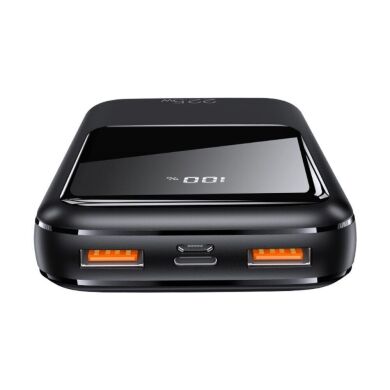 Зовнішній акумулятор Usams US-CD177 PB58 Dual QC + PD Digital Display 22.5W (20000mAh) - Black