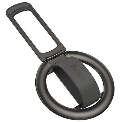 Магнитное кольцо-держатель Hoco GH10 - Metal Gray