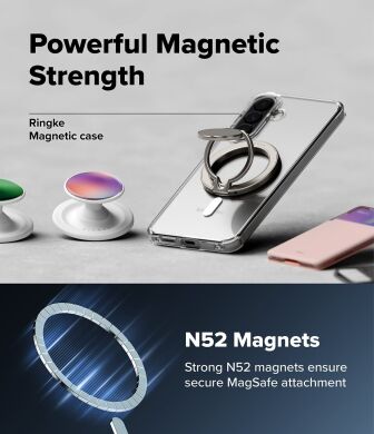 Захисний чохол Ringke Fusion Magnetic для Samsung Galaxy A57 (A576) 8800328817944 - Clear