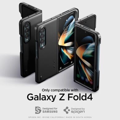Захисний чохол Spigen (SGP) Thin Fit P (Pen Edition) для Samsung Galaxy Fold 4 - Black