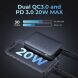 Зовнішній акумулятор Voltme Hypercore 20W (10000mAh) - Deep Blue