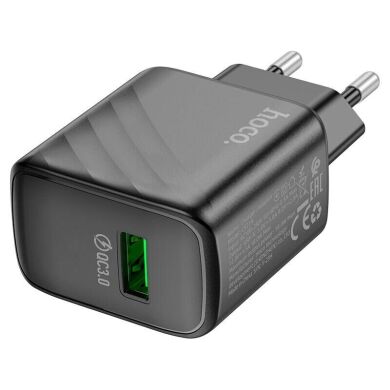 Сетевое зарядное устройство Hoco CS21A QC3.0 (18W) - Black