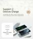 Беспроводное зарядное устройство USAMS US-CD120 2 in 1 Magnetic Wireless Charger (10W) - White. Фото 5 из 13