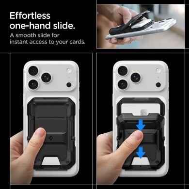 Кардхолдер Spigen Tough Armor Pro (Mag Fit) AFA09327 - Black