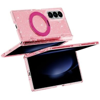 Защитный чехол Reframe Glitter Stand Case для Samsung Galaxy Fold 8 Ultra - Pink