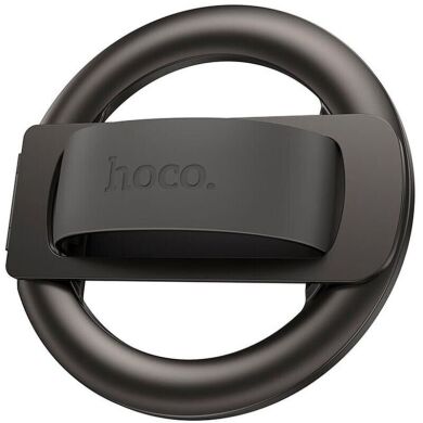 Магнитное кольцо-держатель Hoco GH10 - Metal Gray