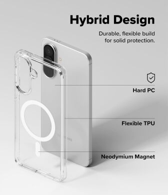 Захисний чохол Ringke Fusion Magnetic для Samsung Galaxy A57 (A576) 8800328817944 - Clear