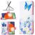 Чохол-книжка Deexe Color Wallet для Samsung Galaxy A13 (А135) - Butterfly and Flowers