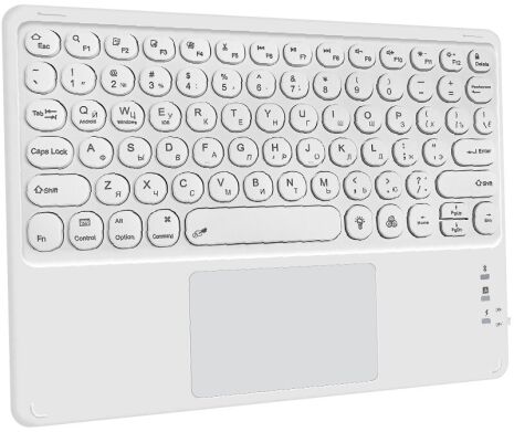 Бездротова клавіатура AirON Easy Tap 2 - White
