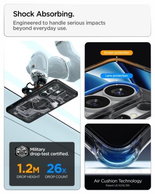 Защитный чехол Spigen Ultra Hybrid Zero One (MagFit) для Samsung Galaxy S26 Ultra (S948) ACS10683 - One White