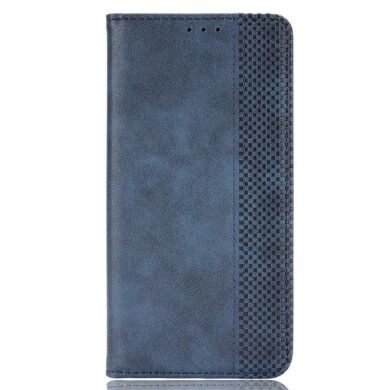 Чехол Deexe Retro Style (FF) для Samsung Galaxy Fold 4 - Blue