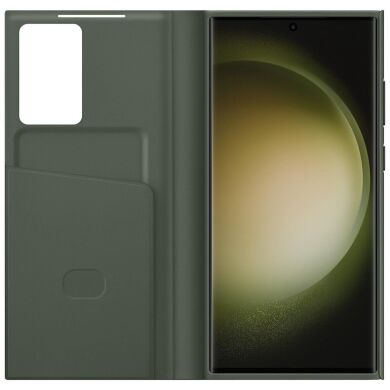 Чохол-книжка Smart View Wallet Case для Samsung Galaxy S23 Ultra (S918) EF-ZS918CGEGRU - Khaki