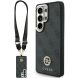 Чехол с ремешком Guess 4G Big Rhinestone Triangle Strap MagSafe для Samsung Galaxy S26 Ultra (S948) GUHMS26LP4G4DCSK - Black. Фото 1 из 7
