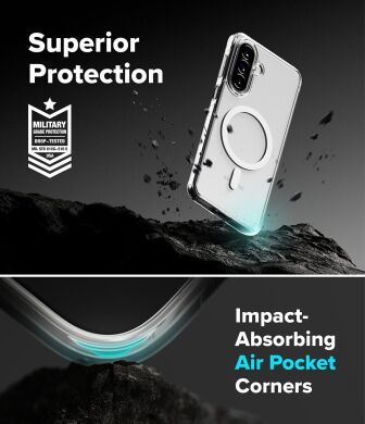 Захисний чохол Ringke Fusion Magnetic для Samsung Galaxy A57 (A576) 8800328817944 - Clear