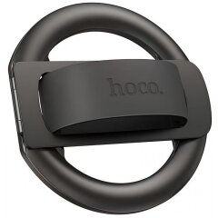 Магнитное кольцо-держатель Hoco GH10 - Metal Gray