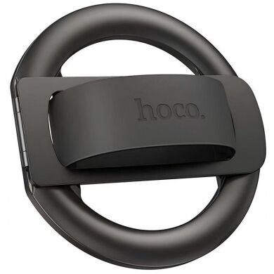 Магнитное кольцо-держатель Hoco GH10 - Metal Gray