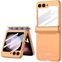 Захисний чохол GKK Magnetic Fold для Samsung Galaxy Flip 5 - Orange