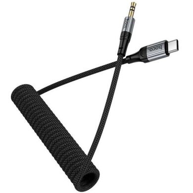AUX-кабель Hoco UPA33B Type-C to 3.5mm (1.5m) - Black