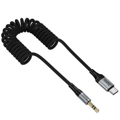AUX-кабель Hoco UPA33B Type-C to 3.5mm (1.5m) - Black