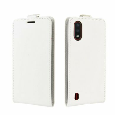 Чохол Deexe Flip Case для Samsung Galaxy A01 (A015) - White