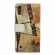 Чехол Deexe Life Style Wallet для Samsung Galaxy A10 (A105) - Maple Leaves and Eiffel Tower. Фото 2 из 5
