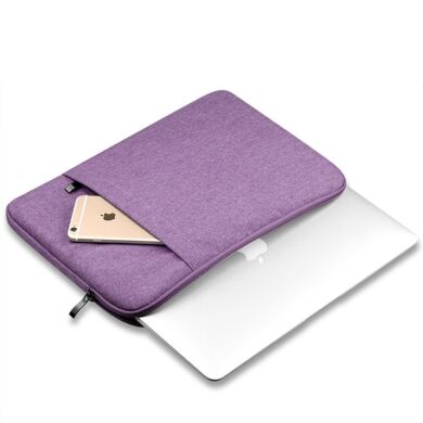 Чехол Deexe Nylon Case для планшетов и ноутбуков диагональю до 13 дюймов - Purple