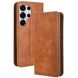 Чохол Deexe Retro Style для Samsung Galaxy S26 Ultra (S948) - Brown