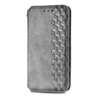 Чохол Deexe Rhombus Wallet для Samsung Galaxy A22 (A225) / M22 (M225) - Grey