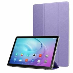 Чохол Deexe Silk Texture для Samsung Galaxy Tab A 10.1 2019 (T510/515) - Purple