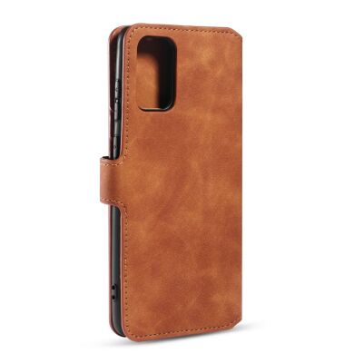 Чехол DG.MING Retro Style для Samsung Galaxy S20 (G980) - Brown