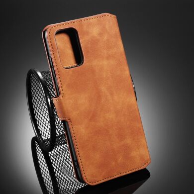 Чохол DG.MING Retro Style для Samsung Galaxy S20 (G980) - Brown