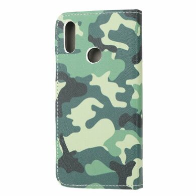 Чехол-книжка Deexe Color Wallet для Samsung Galaxy A10s (A107) - Camouflage Pattern