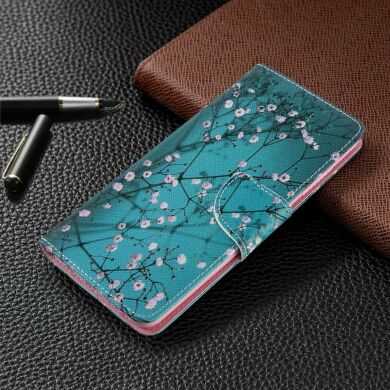 Чохол-книжка Deexe Color Wallet для Samsung Galaxy A51 (А515) - Tree with Flowers