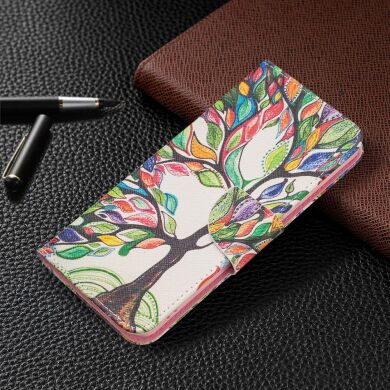 Чехол-книжка Deexe Color Wallet для Samsung Galaxy A53 (A536) - Life Tree